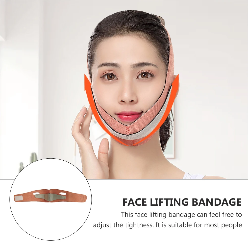Double Chin Reducer Belt Women Reusable Facial Lifting Tool Adjust Tightness Sleep Housework 
Double Chin Reducer Belt Women Reusable Facial Lifting Tool Adjust Tightness Sleep Housework