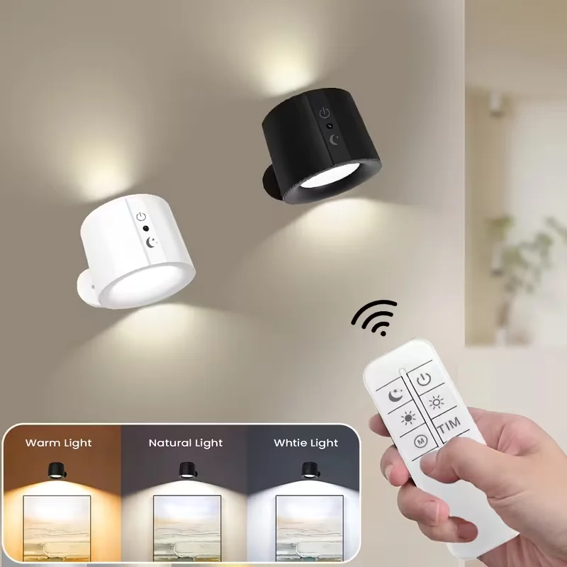 Перезаряжаемый светодиодный настенный светильник с сенсорным управлением, двойной настенный светильник с поворотом на 360 градусов, ночник для спальни и кабинета с пультом дистанционного управления
Перезаряжаемый светодиодный настенный светильник с сенсорным управлением, двойной настенный светильник с поворотом на 360 градусов, ночник для спальни и кабинета с пультом дистанционного управления