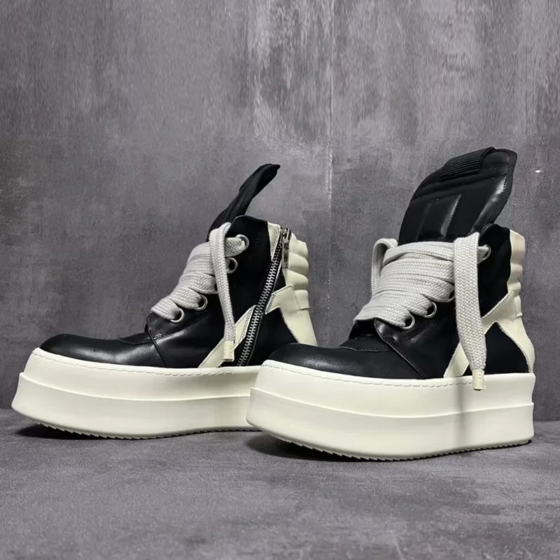 Top Hight Quality Men Casual Shoes Real Leather Womens Tennis Shoes Brand Designer Fashion Design Goth Y2K style RO shoes
Top Hight Quality Men Casual Shoes Real Leather Womens Tennis Shoes Brand Designer Fashion Design Goth Y2K style RO shoes