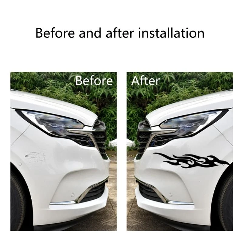 Flame Reflective Car Stickers Decals for Scratch Coverage Nighttime Safety 2pcs
Flame Reflective Car Stickers Decals for Scratch Coverage Nighttime Safety 2pcs