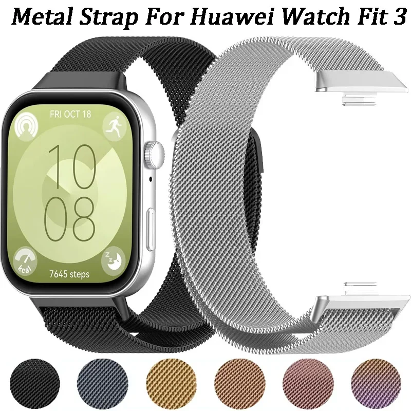 Metal Loop Strap for Huawei Watch Fit 3/4/4 pro Sports Bracelet Wristband For Huawei Watch Fit 4/3 Correa Replacement
Metal Loop Strap for Huawei Watch Fit 3/4/4 pro Sports Bracelet Wristband For Huawei Watch Fit 4/3 Correa Replacement