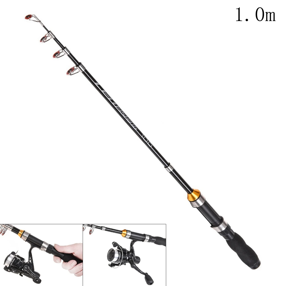 1.0m Mini Ultra Short Telescopic Fishing Rods Glass Reinforced Plastics Fiber 5 Section Portable Lure Ice Fishing Pole
1.0m Mini Ultra Short Telescopic Fishing Rods Glass Reinforced Plastics Fiber 5 Section Portable Lure Ice Fishing Pole