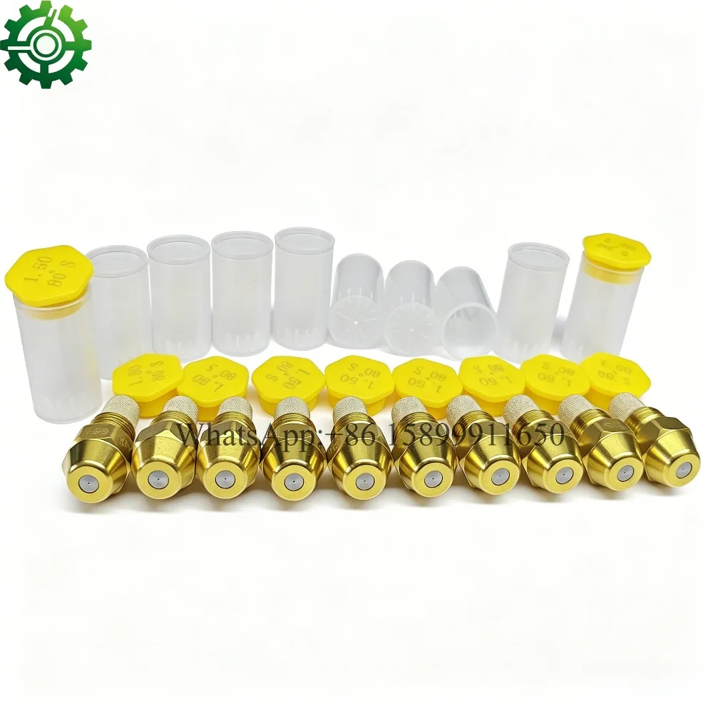 10PCS Brass Material with Stainer Oil Burner Nozzle Heavy ,fuel Burner Nozzle Spray Nozzle,Household Boiler Oil Burner Nozzle
10PCS Brass Material with Stainer Oil Burner Nozzle Heavy ,fuel Burner Nozzle Spray Nozzle,Household Boiler Oil Burner Nozzle