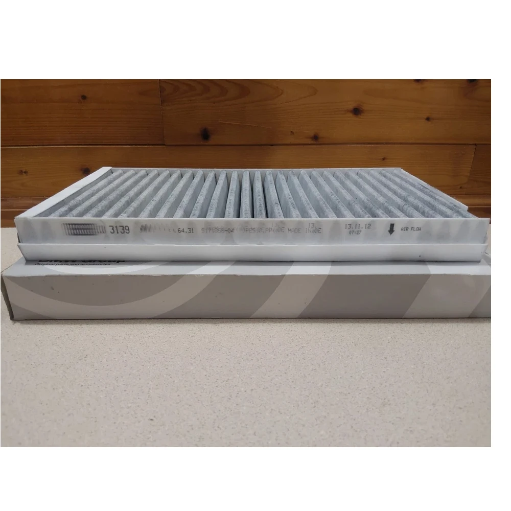 Set Of 2 Activated Carbon Cabin Air Filter For BMW E60 E63 E64 550i 650i M5 M6 64319171858 6431 9171858
Set Of 2 Activated Carbon Cabin Air Filter For BMW E60 E63 E64 550i 650i M5 M6 64319171858 6431 9171858