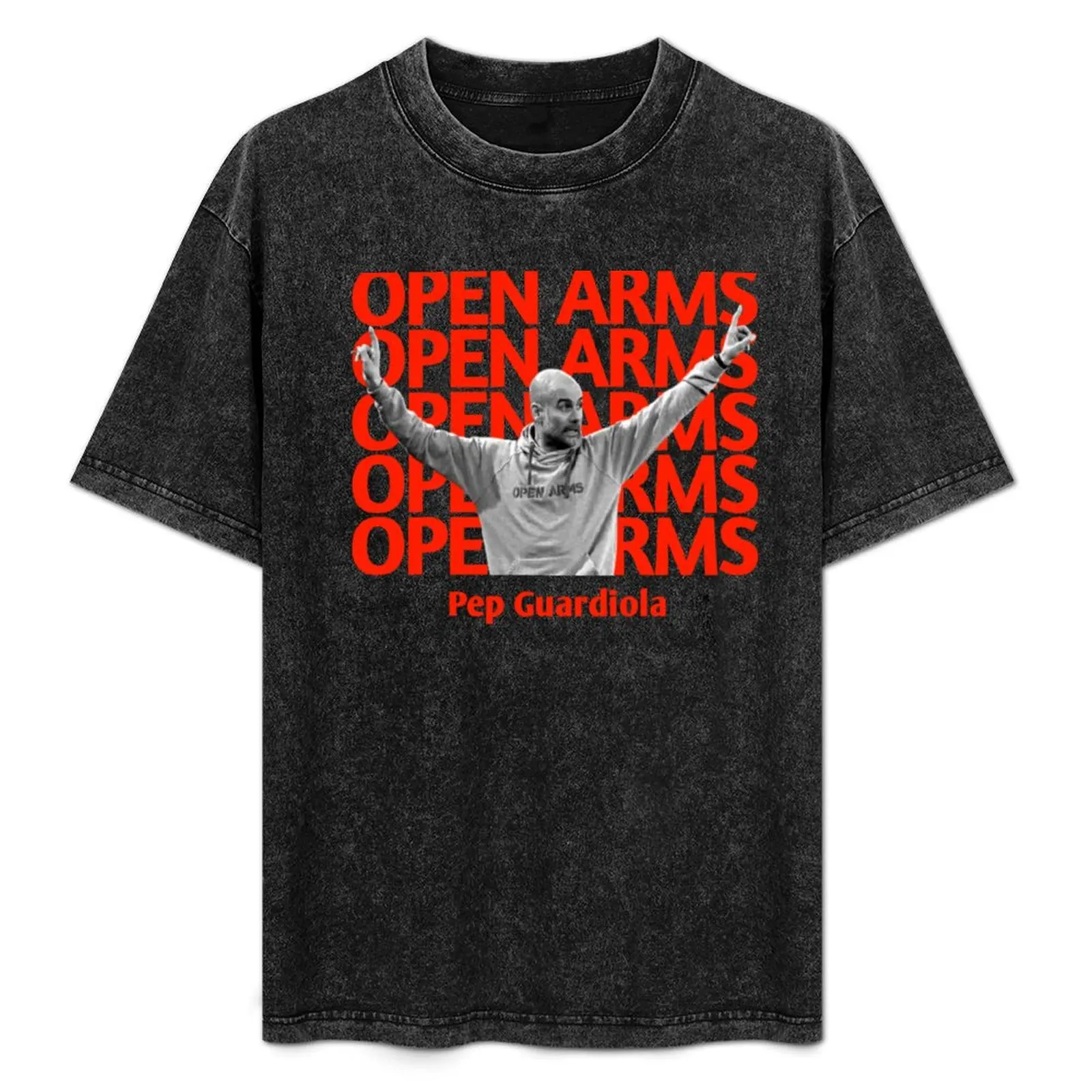 Open Arms Pep Guardiola T-Shirt Big Size Short Sleeve Casual Top
Open Arms Pep Guardiola T-Shirt Big Size Short Sleeve Casual Top