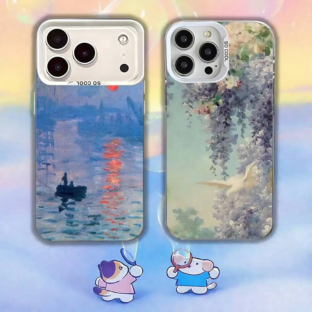 Art M-Monet Claudes Phone Case For iPhone 17,16,13,12,X,11,15,14,Pro,Max,Plus,SE4,Air,Mini White IMD HD Matte
Art M-Monet Claudes Phone Case For iPhone 17,16,13,12,X,11,15,14,Pro,Max,Plus,SE4,Air,Mini White IMD HD Matte