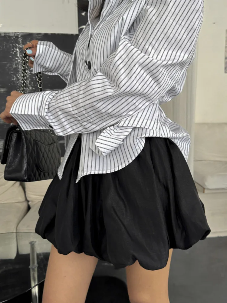 Юбка-трапеция с высокой талией и плиссировкой, новая коллекция Dongda Gate, весна-лето, с цветочным принтом, укороченная, утягивающая, фасон «фонарик»
Юбка-трапеция с высокой талией и плиссировкой, новая коллекция Dongda Gate, весна-лето, с цветочным принтом, укороченная, утягивающая, фасон «фонарик»