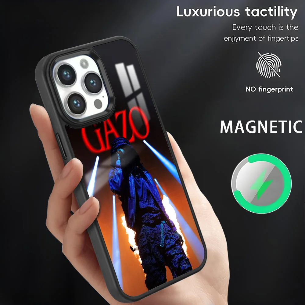 Fashion Rapper G-Gazo Phone Case For iPhone 16 15 14 13 12 11 Pro Max Plus Mini Magnetic Magsafe Wireless Charging Cover Coque
Fashion Rapper G-Gazo Phone Case For iPhone 16 15 14 13 12 11 Pro Max Plus Mini Magnetic Magsafe Wireless Charging Cover Coque