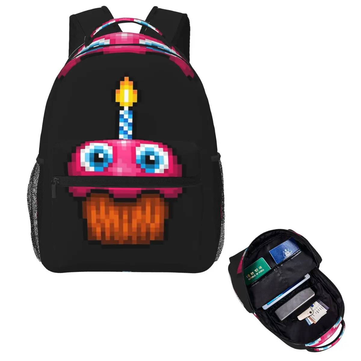 Five Nights At Freddy's 2 Pixel Art Cupcake Student Backpack School Bag Hiking Travel Daypack Fashion Bookbag Shoulder Bags
Five Nights At Freddy's 2 Pixel Art Cupcake Student Backpack School Bag Hiking Travel Daypack Fashion Bookbag Shoulder Bags