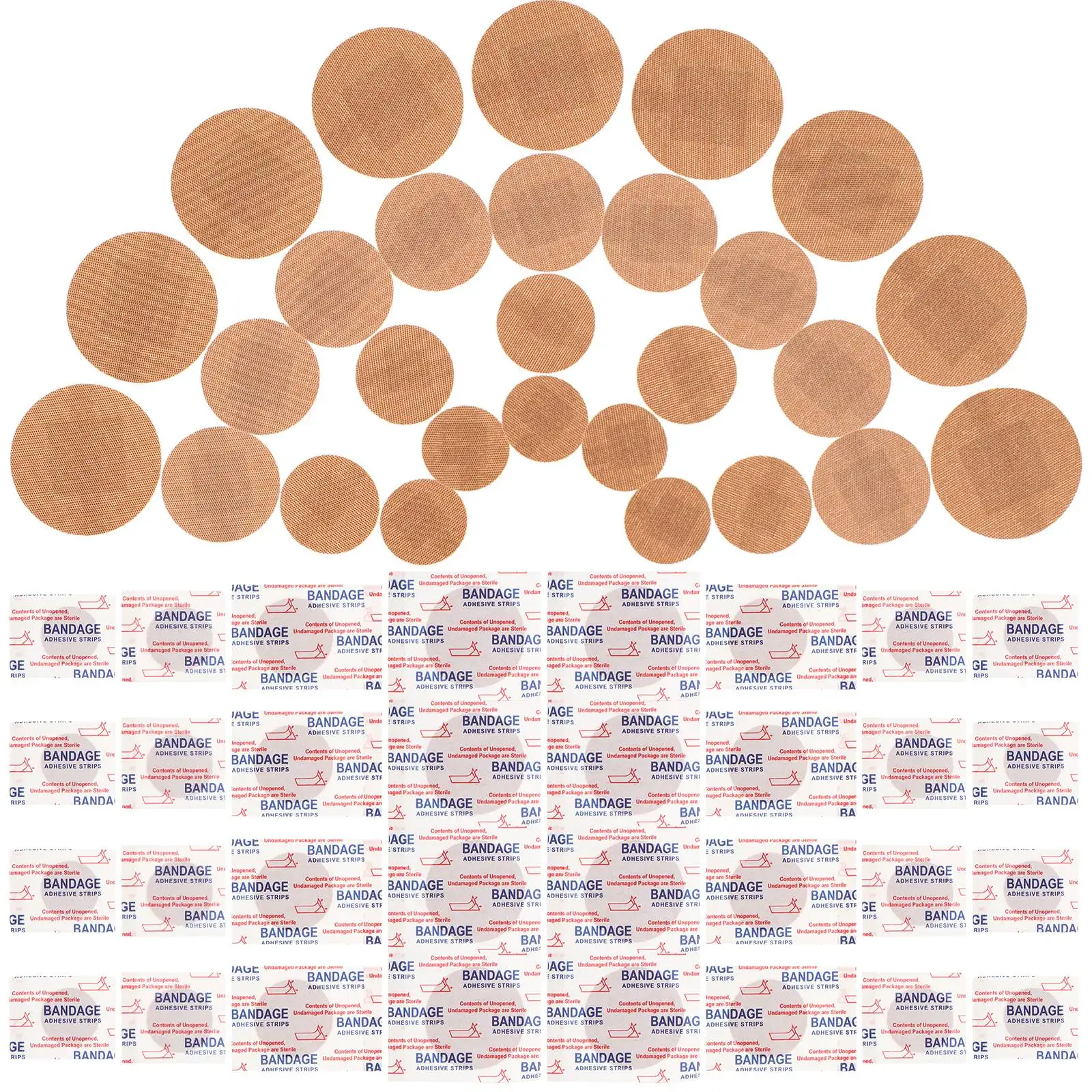 80PCS Round Stickers Breathable Fabric Bandage Circle Bandages for Fingers Thumb Small Round Wrap
80PCS Round Stickers Breathable Fabric Bandage Circle Bandages for Fingers Thumb Small Round Wrap