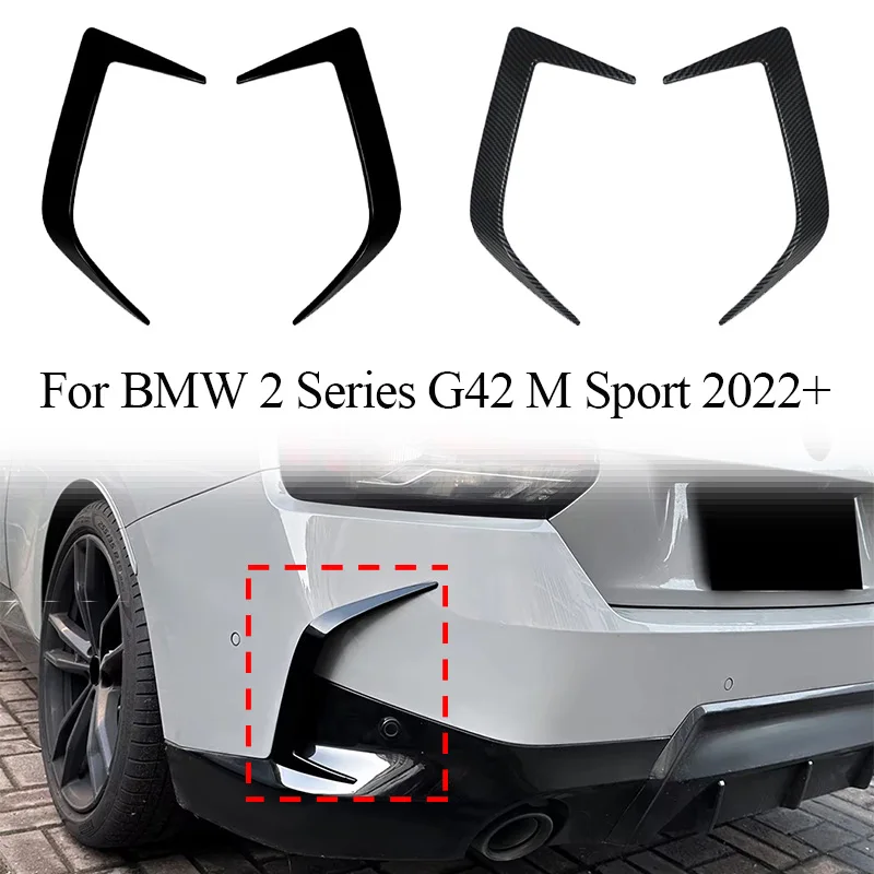 Car Rear Bumper Air Vent For BMW 2 Series G42 M Sport 2022+ Car Rear Wind Knife Spoiler Stickers Fender Canards Trim Accessories
Car Rear Bumper Air Vent For BMW 2 Series G42 M Sport 2022+ Car Rear Wind Knife Spoiler Stickers Fender Canards Trim Accessories