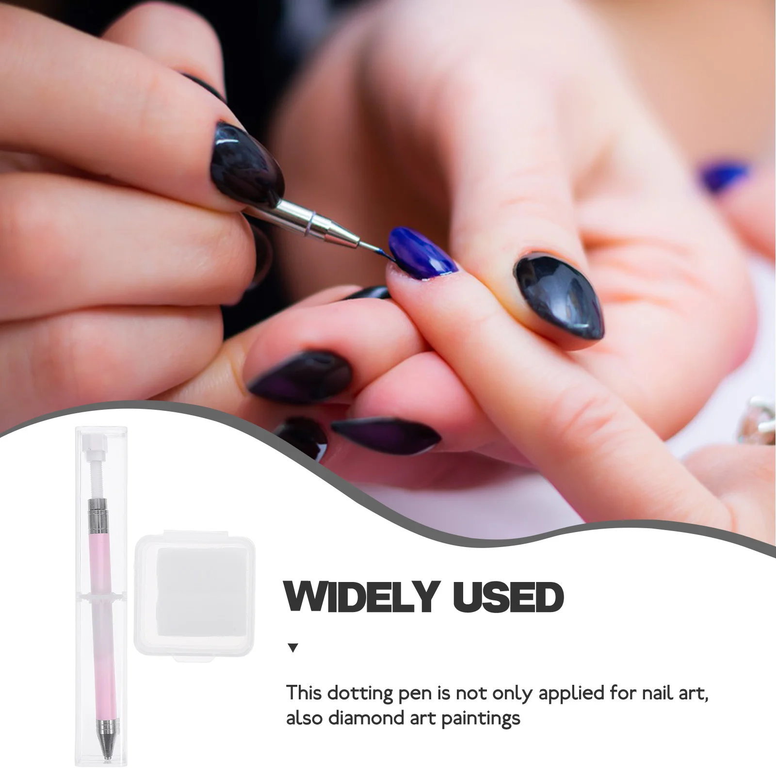 Nail Art Dotting Pen Tools Crystals Picker Manicure Point Pen Rotary Wax Supplies Lightweight ABS Material Easy to Carry Store
Nail Art Dotting Pen Tools Crystals Picker Manicure Point Pen Rotary Wax Supplies Lightweight ABS Material Easy to Carry Store