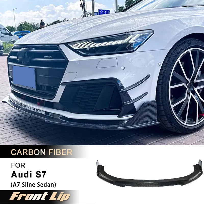 Car Front Bumper Lip Spoiler for Audi A7 Sline S7 Sedan 2019 2020 Racing Front Lip Chin Apron Guard Body Kit Carbon Fiber FRP
Car Front Bumper Lip Spoiler for Audi A7 Sline S7 Sedan 2019 2020 Racing Front Lip Chin Apron Guard Body Kit Carbon Fiber FRP