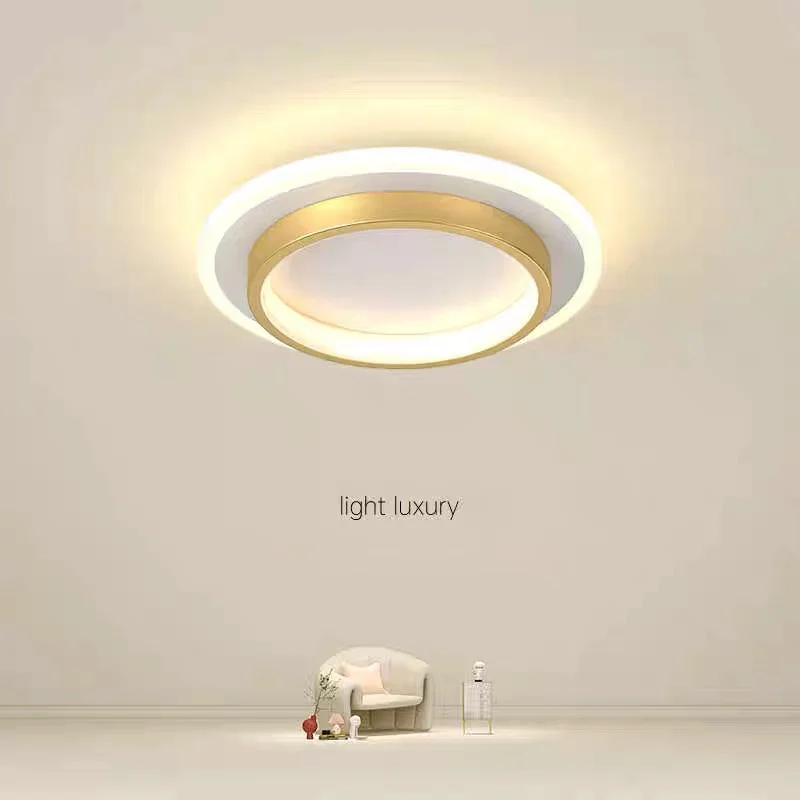 Luxury LED Ceiling Lights Nodic Home Decor Accessories For Bedroom Living Dining Room Corridor Lamps Round Copper Decor Fixture
Luxury LED Ceiling Lights Nodic Home Decor Accessories For Bedroom Living Dining Room Corridor Lamps Round Copper Decor Fixture