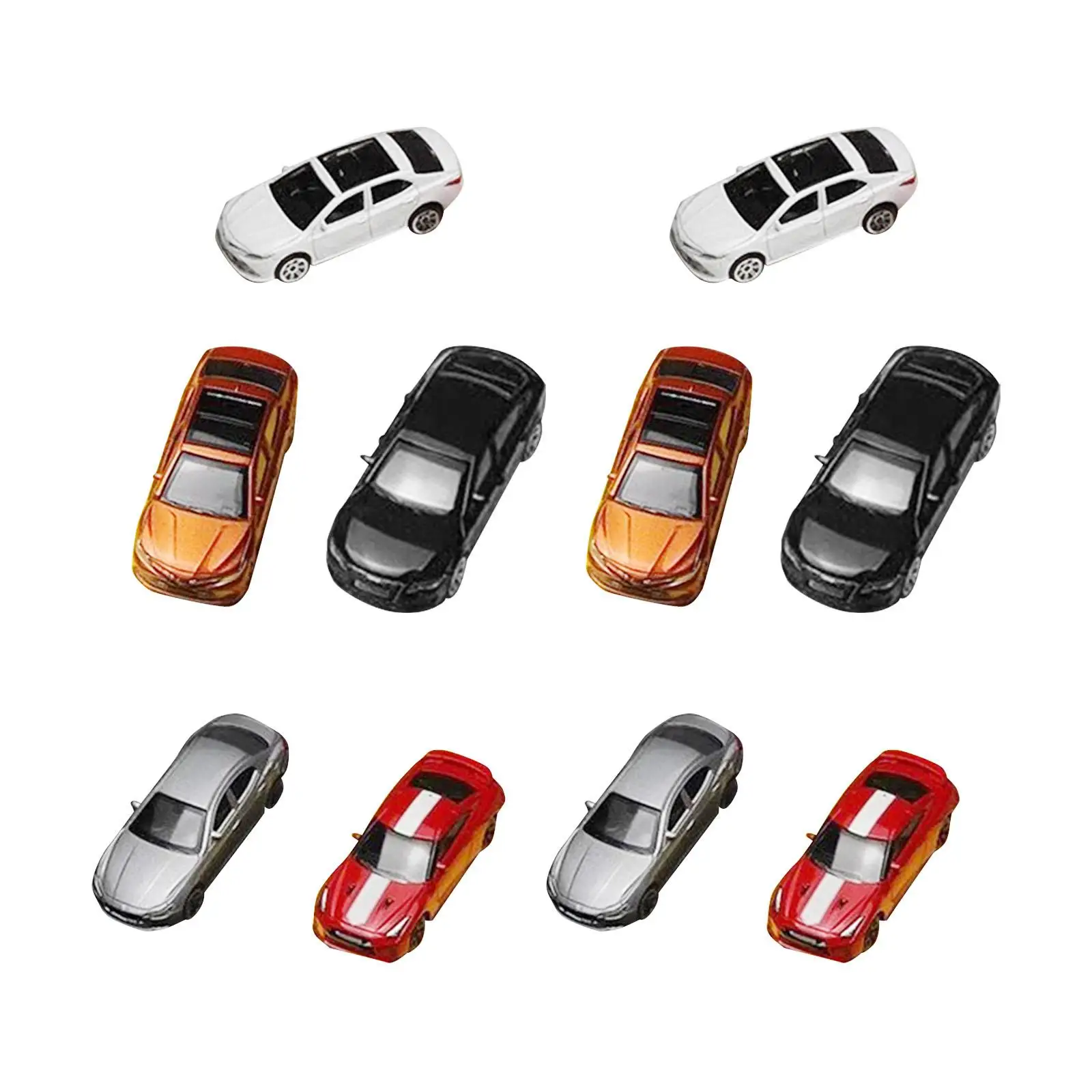 10x 1/64 Diecast Model Car Painted for S Scale Train Model Accessories DIY
10x 1/64 Diecast Model Car Painted for S Scale Train Model Accessories DIY