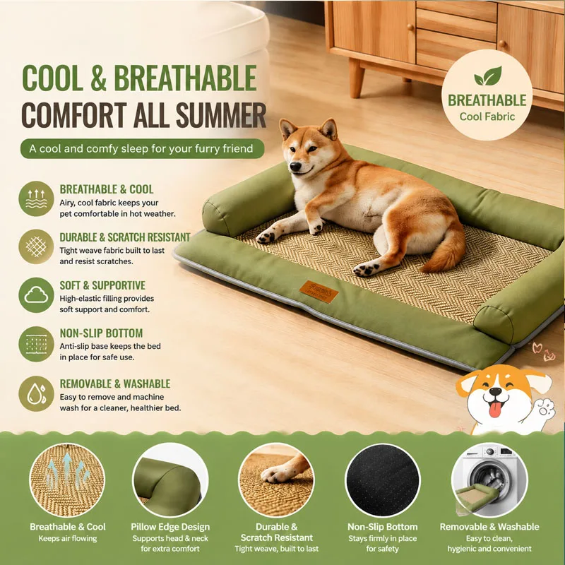 Four Season Square Dog Bed for Large Dog Mattress Bite-resistant Cat Bed Soft Thickened Dog Bed Waterproof Sofa Pet House
Four Season Square Dog Bed for Large Dog Mattress Bite-resistant Cat Bed Soft Thickened Dog Bed Waterproof Sofa Pet House