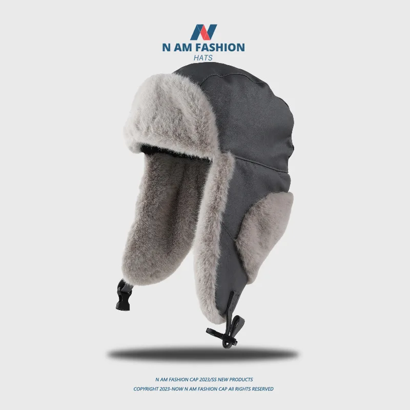 Lei Feng hat winter men's and women's leather PU thickened waterproof warm plush cold-proof ear hat outdoor ski hat
Lei Feng hat winter men's and women's leather PU thickened waterproof warm plush cold-proof ear hat outdoor ski hat