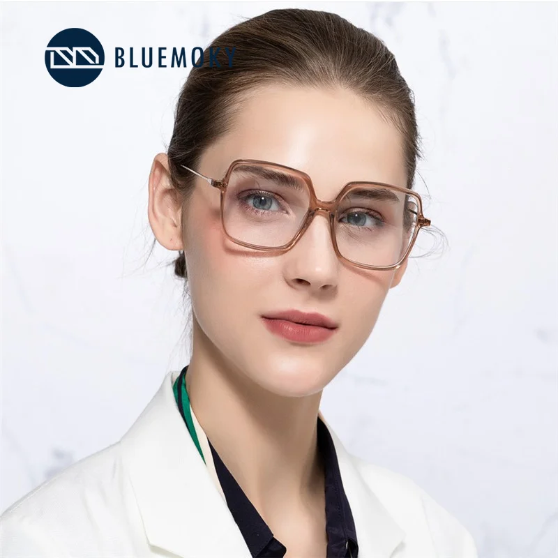 Классическая квадратная оправа BLUEMOKY из ацетата для женщин, прочные и гибкие очки без диоптрий, оптические очки для женщин.
Классическая квадратная оправа BLUEMOKY из ацетата для женщин, прочные и гибкие очки без диоптрий, оптические очки для женщин.