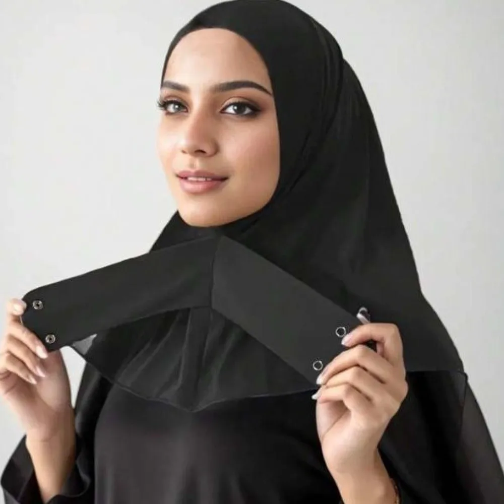 Snap Fastener Ramadan Hijab Breathable Soft Women's Under Cap Elastic Solid Color Arabic Turban Ladies Hair Cover
Snap Fastener Ramadan Hijab Breathable Soft Women's Under Cap Elastic Solid Color Arabic Turban Ladies Hair Cover