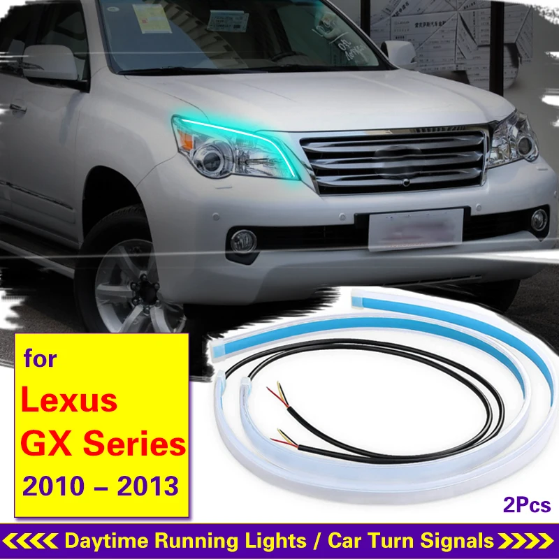 2pcs Car led DRL Daytime Running Light Strip For Lexus GX Series 2010-2013 Waterproof Flexible Soft Tube Guide LED Light Strip
2pcs Car led DRL Daytime Running Light Strip For Lexus GX Series 2010-2013 Waterproof Flexible Soft Tube Guide LED Light Strip