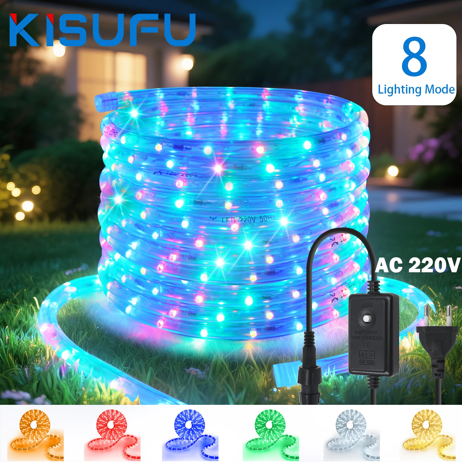 AC220V 360 Degree Rainbow Round Neon Sign Light Blue Red White IP67 Waterproof Neon Rope Light Party Home Decor 5M10M 20M 100M
AC220V 360 Degree Rainbow Round Neon Sign Light Blue Red White IP67 Waterproof Neon Rope Light Party Home Decor 5M10M 20M 100M