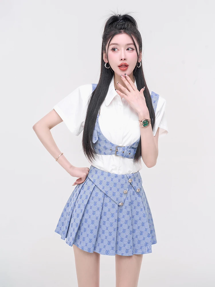 MaoNi Summer Sweet Sle Women's irt Vest Two-Piece Set Age-Defng Trendy ort Sve Top And Pants Casual Fit Polyester ...
MaoNi Summer Sweet Sle Women's irt Vest Two-Piece Set Age-Defng Trendy ort Sve Top And Pants Casual Fit Polyester ...