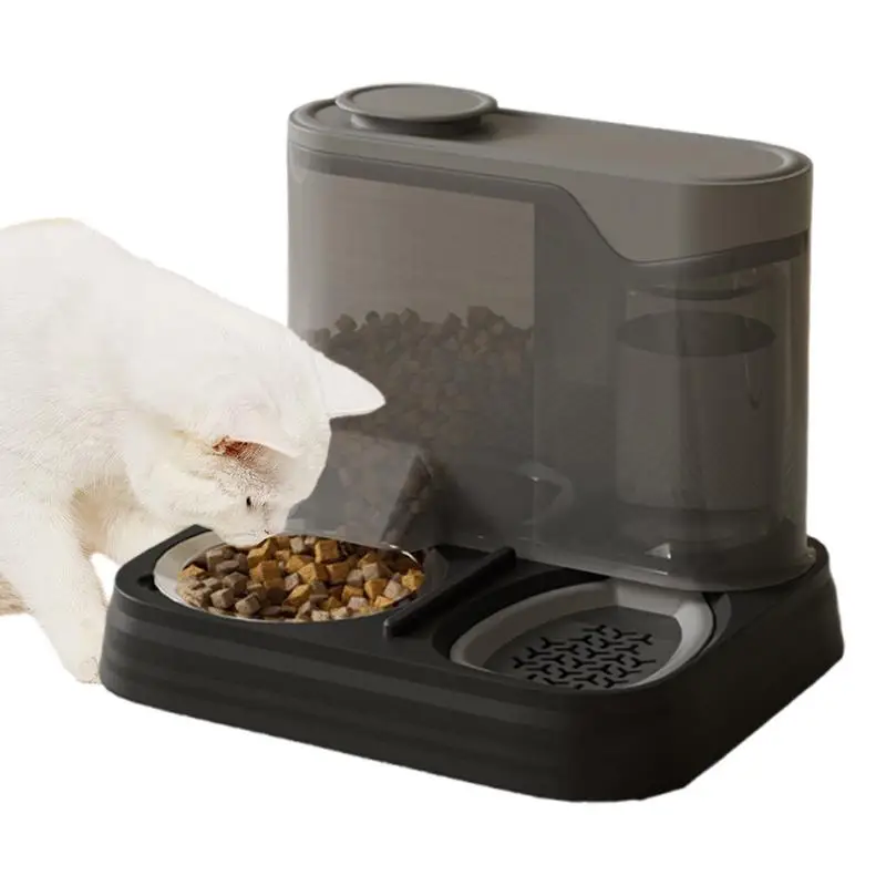 Automatic Dog Feeder Puppy Food and Water Dispenser Splash-proof 2-in-1 Feeding Dispenser for Travel Multi-pet Households
Automatic Dog Feeder Puppy Food and Water Dispenser Splash-proof 2-in-1 Feeding Dispenser for Travel Multi-pet Households