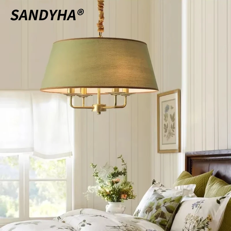 SANDYHA Modern Minimalist Chandelier Fabric Art LED Hanging Lamp for Living Room Dining Room Bedroom Home Decor Lighting Fixture
SANDYHA Modern Minimalist Chandelier Fabric Art LED Hanging Lamp for Living Room Dining Room Bedroom Home Decor Lighting Fixture