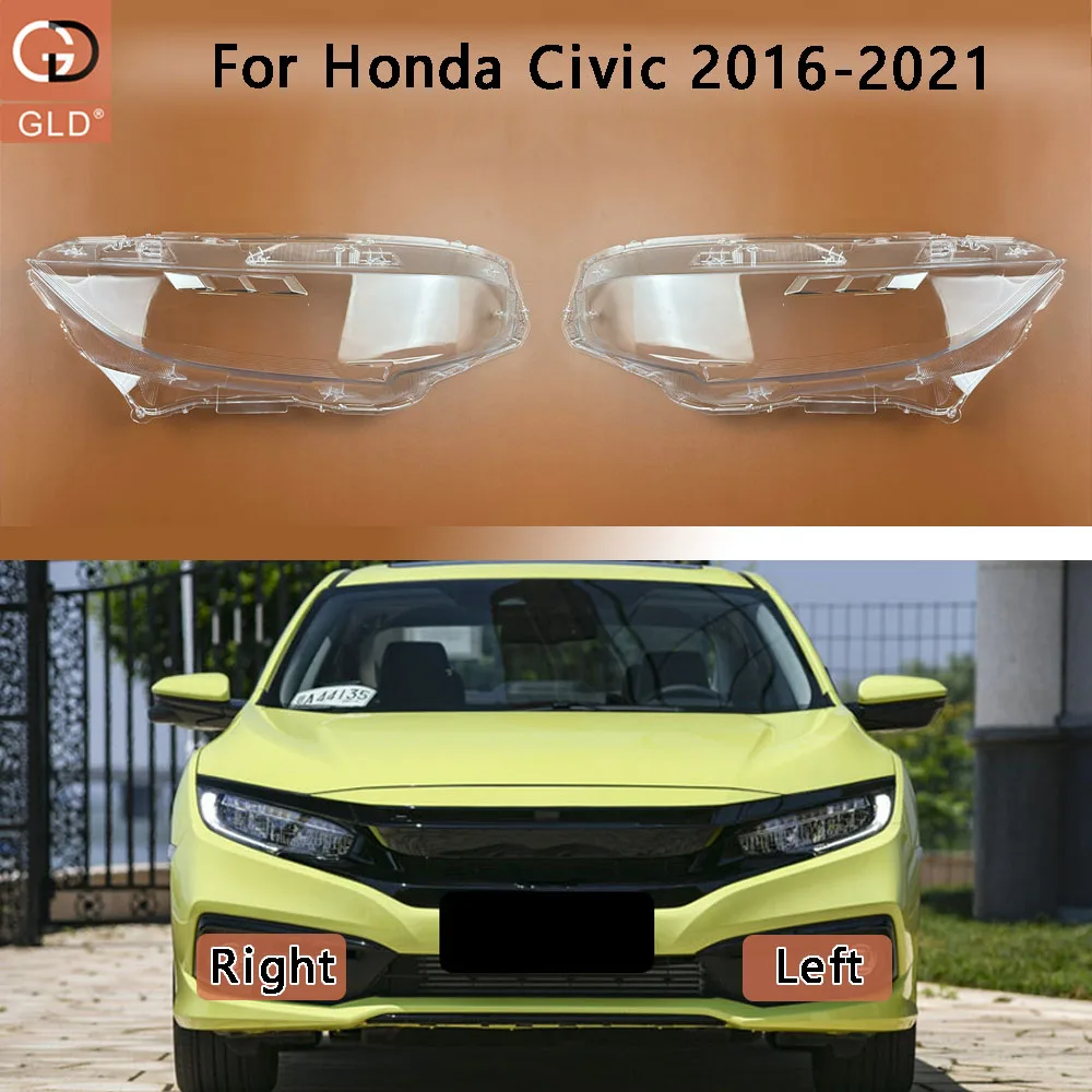 Headlight Shell Transparent Lampshade Headlamp Cover Lens Plexiglass Higt Standard LED For Honda Civic 10th Generation 2016~2021
Headlight Shell Transparent Lampshade Headlamp Cover Lens Plexiglass Higt Standard LED For Honda Civic 10th Generation 2016~2021