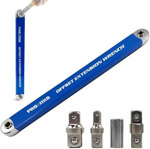 Ratchet extension wrench blue with adapter head impact compensated set 1/2 inch 1/4 inch 3/8 inch square head adapter 1 wrench
Ratchet extension wrench blue with adapter head impact compensated set 1/2 inch 1/4 inch 3/8 inch square head adapter 1 wrench