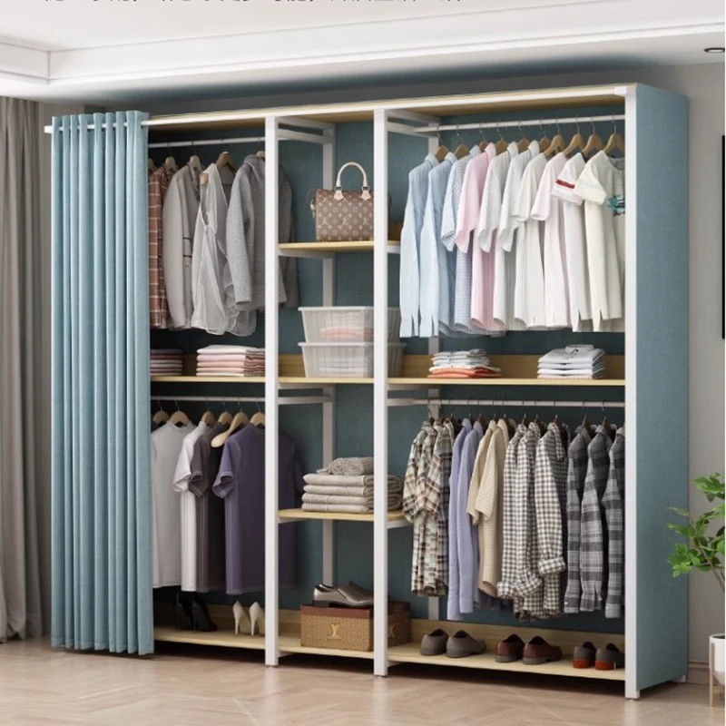Simple Wooden Multifunction Storage Cabinet Portable Partitioned Clothes Organizer Aesthetic Bedroom Wardrobe for Home Clothing
Simple Wooden Multifunction Storage Cabinet Portable Partitioned Clothes Organizer Aesthetic Bedroom Wardrobe for Home Clothing