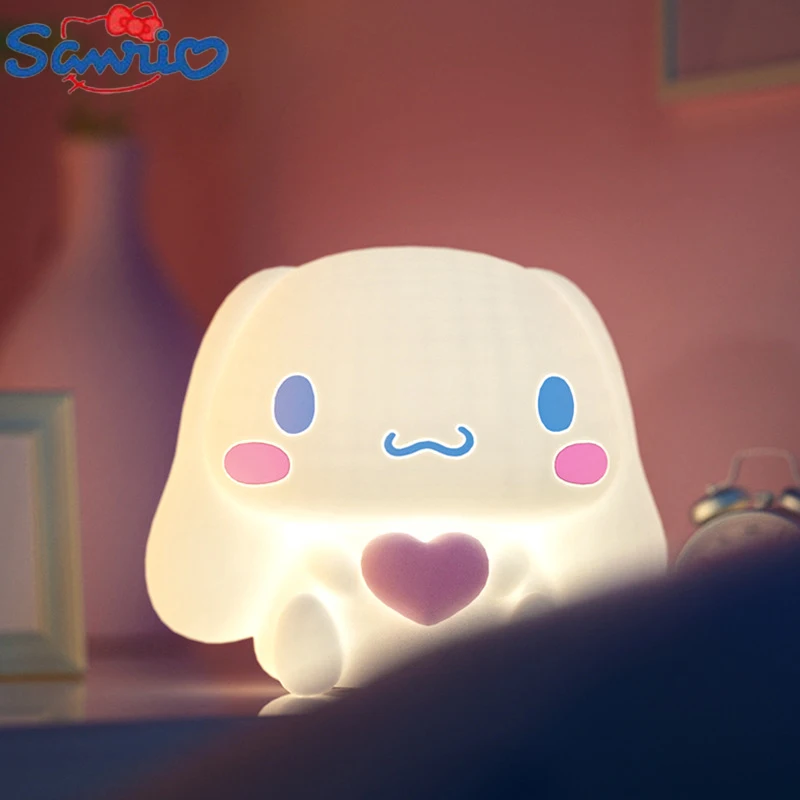 Sanrio New Cinnamoroll Night Light Dormitory Bedroom Silicone Sleep Eye Protection Soft Light Table Light Gifts For Children
Sanrio New Cinnamoroll Night Light Dormitory Bedroom Silicone Sleep Eye Protection Soft Light Table Light Gifts For Children