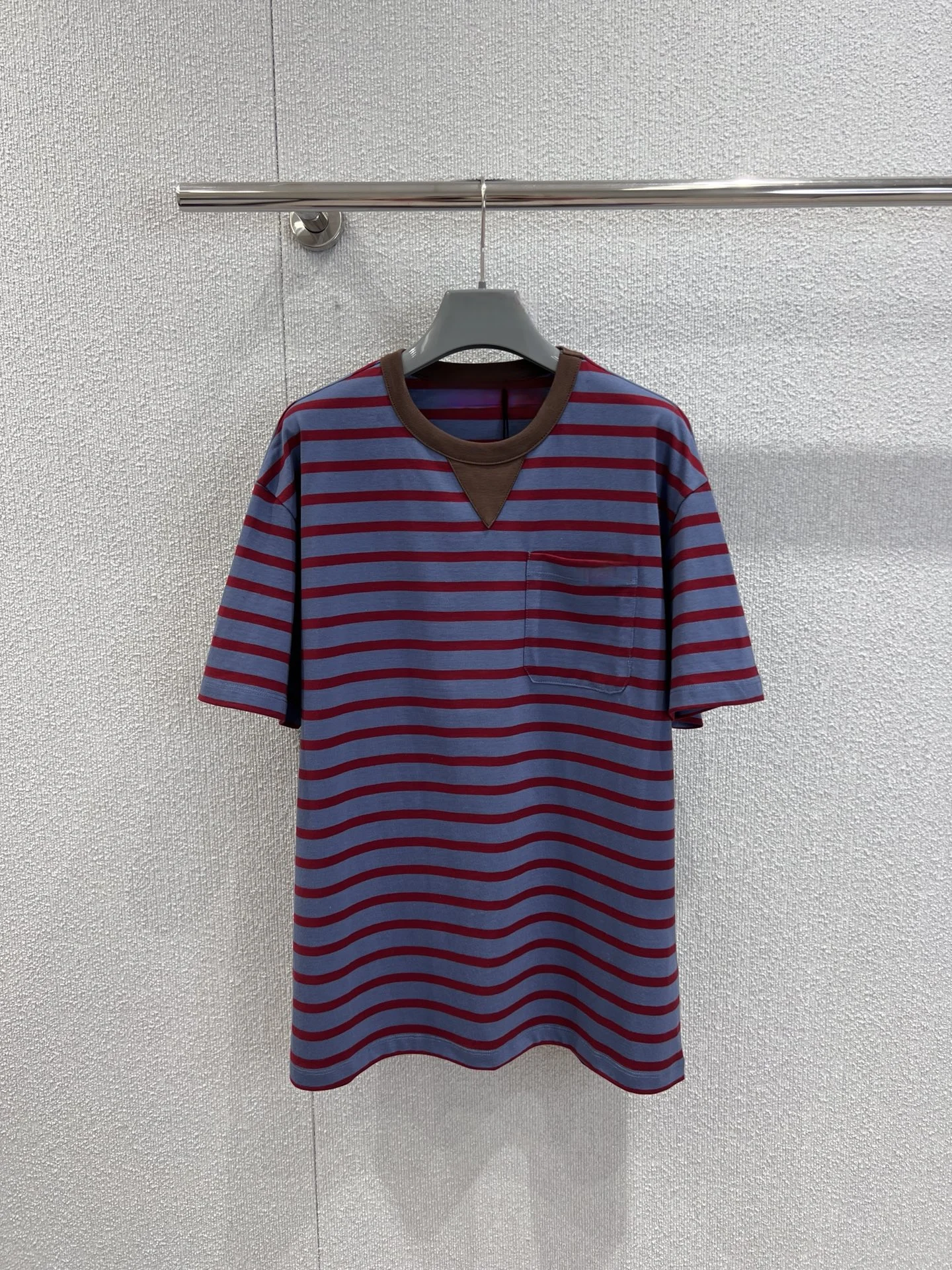 Retro Striped Short Sleeve round Neck Loose Fit Cotton T-Shirt Women's Casual Comfortable Spring New Arrival T-shirt
Retro Striped Short Sleeve round Neck Loose Fit Cotton T-Shirt Women's Casual Comfortable Spring New Arrival T-shirt