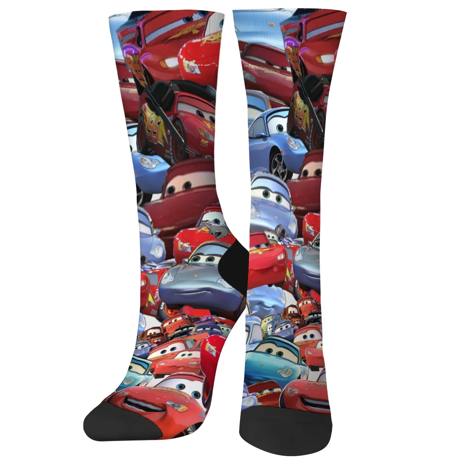 Новинка компрессионных носков Disney Cars, красочные гоночные носки Harajuku с принтом Lightning McQueen, ностальгические семейные модные носки
Новинка компрессионных носков Disney Cars, красочные гоночные носки Harajuku с принтом Lightning McQueen, ностальгические семейные модные носки