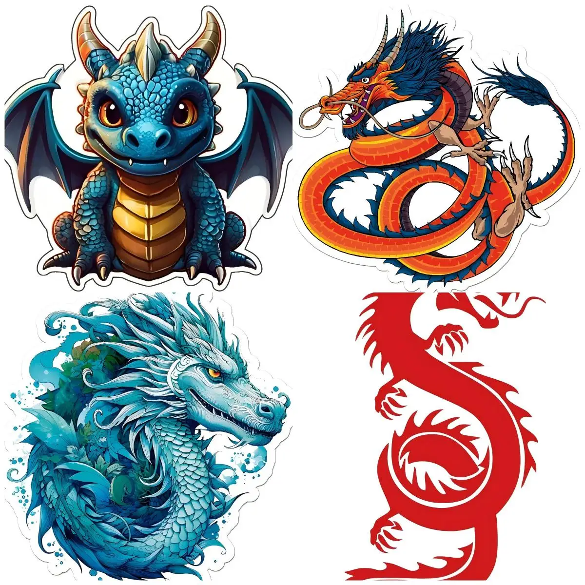Flying Dragon Stickers Wild Animal Stickers Cute Animal Artwork Stickers Cars laptops Water Bottles Skateboards Gifts Waterproof
Flying Dragon Stickers Wild Animal Stickers Cute Animal Artwork Stickers Cars laptops Water Bottles Skateboards Gifts Waterproof