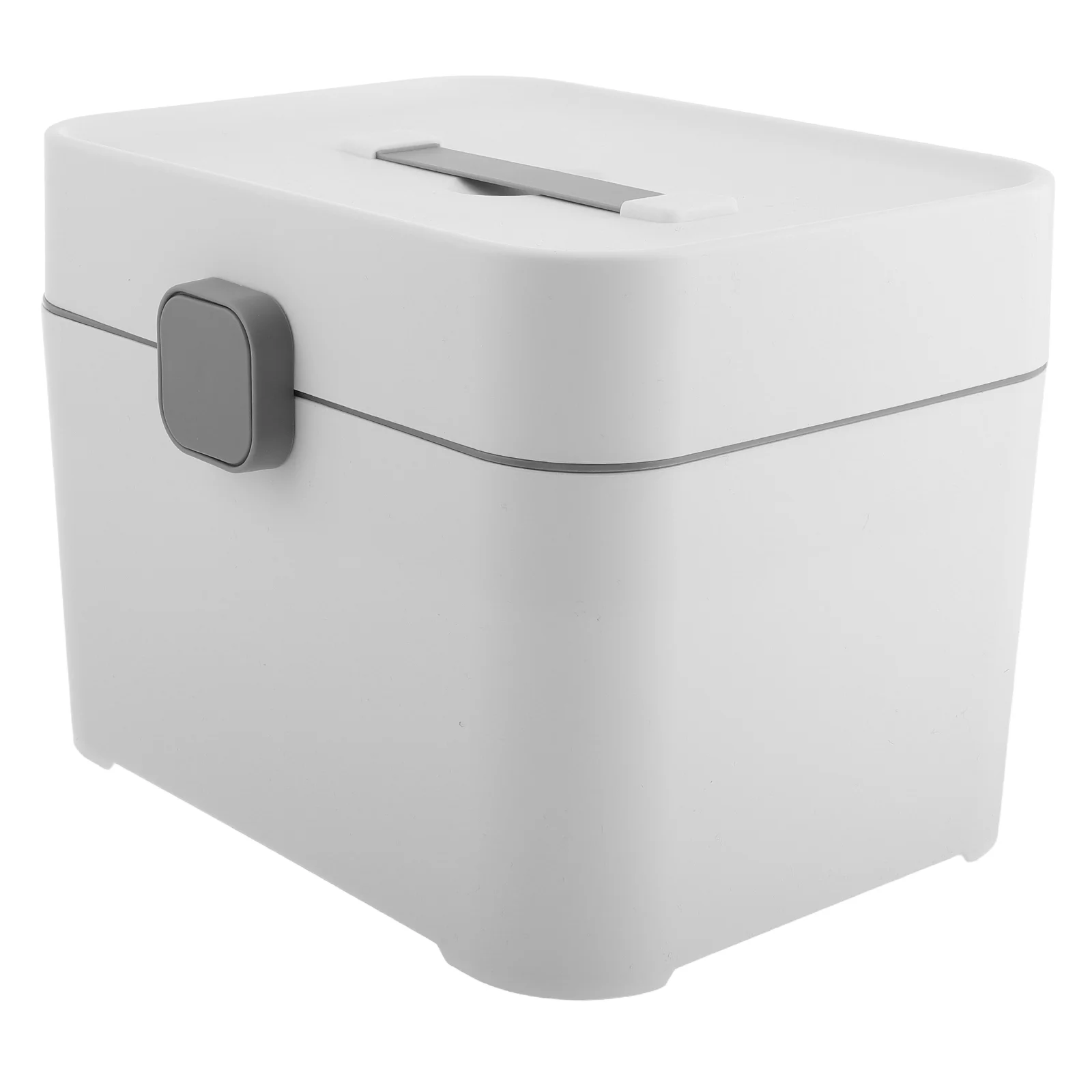 Large Capacity 27.6x20.4x20.4cm White Grey Double Layer Nail Tool Box Beauty Storage ganiser Portable Manicure Equipment Case
Large Capacity 27.6x20.4x20.4cm White Grey Double Layer Nail Tool Box Beauty Storage ganiser Portable Manicure Equipment Case