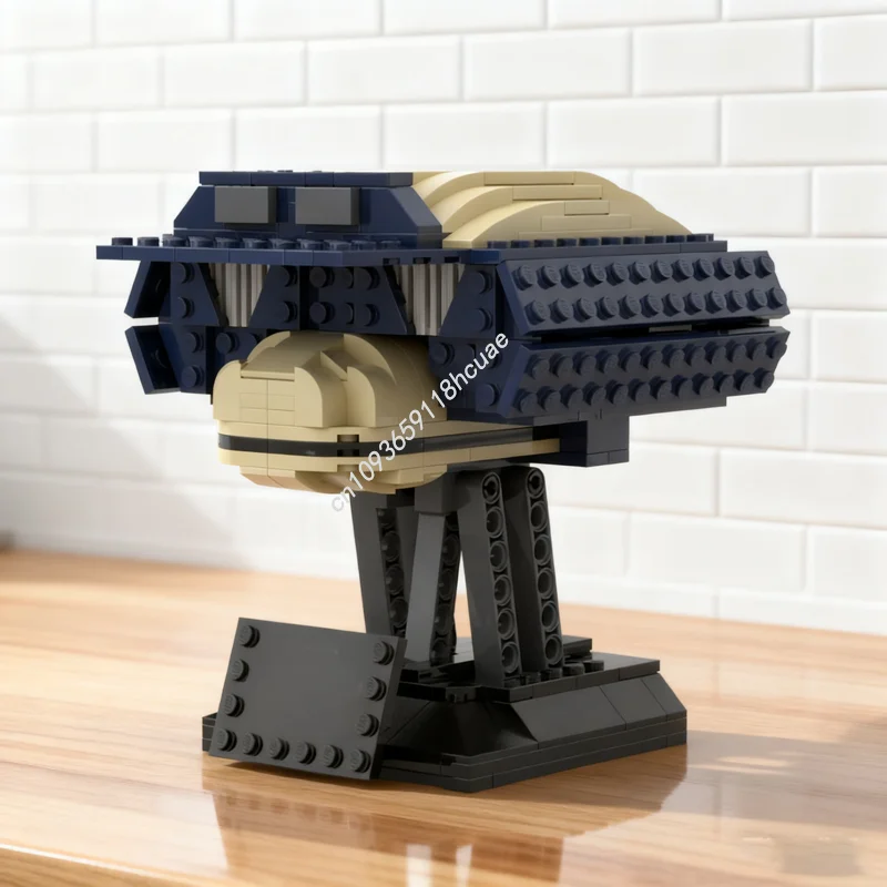 386 шт. MOC тактический шлем для дроида, коллекция моделей, строительные блоки, архитектурные игрушки, сборка, идея «сделай сам», кирпич, Рождественский подарок для детей
386 шт. MOC тактический шлем для дроида, коллекция моделей, строительные блоки, архитектурные игрушки, сборка, идея «сделай сам», кирпич, Рождественский подарок для детей