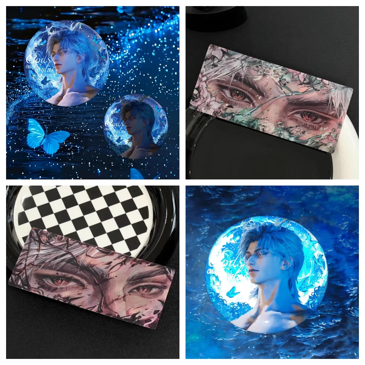 Love and DeepSpace Merchandise QinChe Double-Layer Holographic Badge QinChe BirthdayThemed Lenticular Eye Strip Collectible card
Love and DeepSpace Merchandise QinChe Double-Layer Holographic Badge QinChe BirthdayThemed Lenticular Eye Strip Collectible card