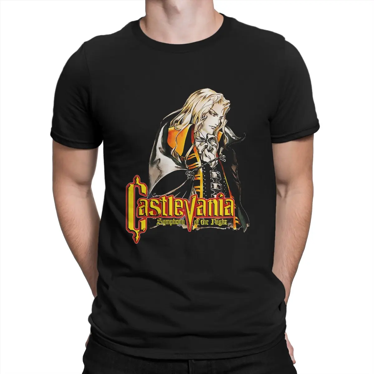 Handsome T Shirts Men's Cotton Novelty T-Shirts Crew Neck Castlevania Tees Short Sleeve Clothing Classic
Handsome T Shirts Men's Cotton Novelty T-Shirts Crew Neck Castlevania Tees Short Sleeve Clothing Classic