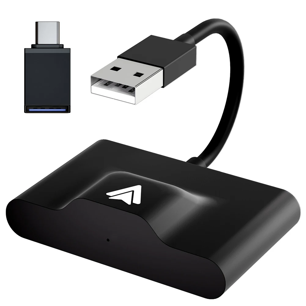 Car Wired To Wireless Adapter Low-power Design For Android Auto 2.4G&5G WiFi Auto Pairing OTA Upgrade For Bmw Tesla Benz VW
Car Wired To Wireless Adapter Low-power Design For Android Auto 2.4G&5G WiFi Auto Pairing OTA Upgrade For Bmw Tesla Benz VW