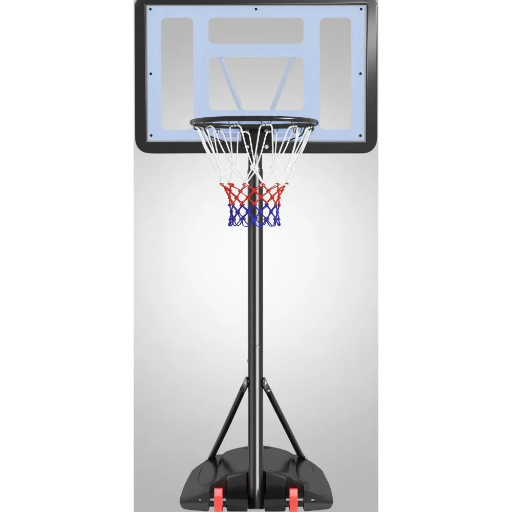 Adjustable Portable Basketball Hoop for Kids & Adults Outdoor Indoor Play 7.2-9.2ft Height 32in Backboard
Adjustable Portable Basketball Hoop for Kids & Adults Outdoor Indoor Play 7.2-9.2ft Height 32in Backboard