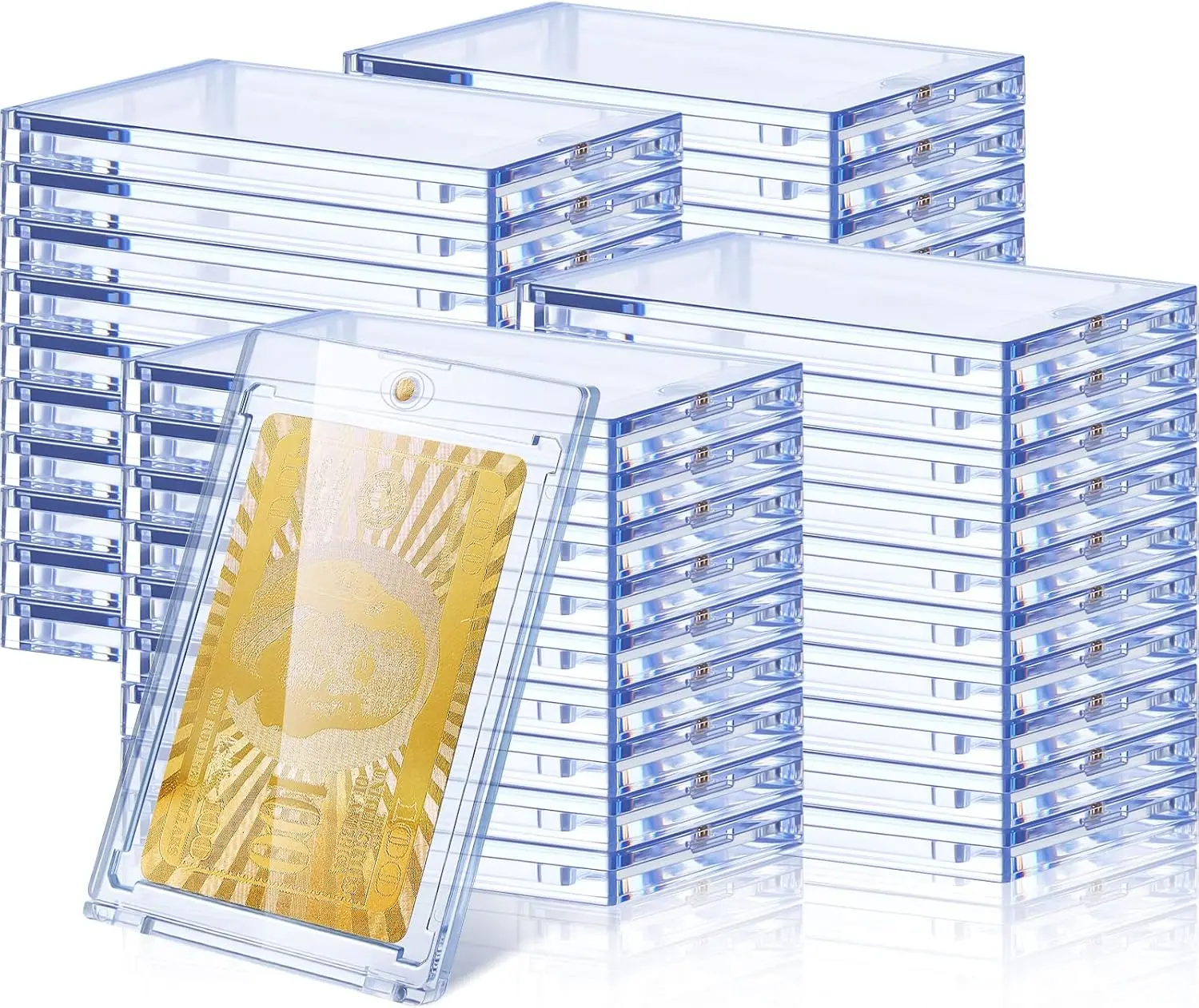 Acrylic Magnetic Card Holders 80 Pcs 2.5x3.54 Inch Clear Hard Plastic Protectors UV Protection for Sports Baseball Trading Cards
Acrylic Magnetic Card Holders 80 Pcs 2.5x3.54 Inch Clear Hard Plastic Protectors UV Protection for Sports Baseball Trading Cards