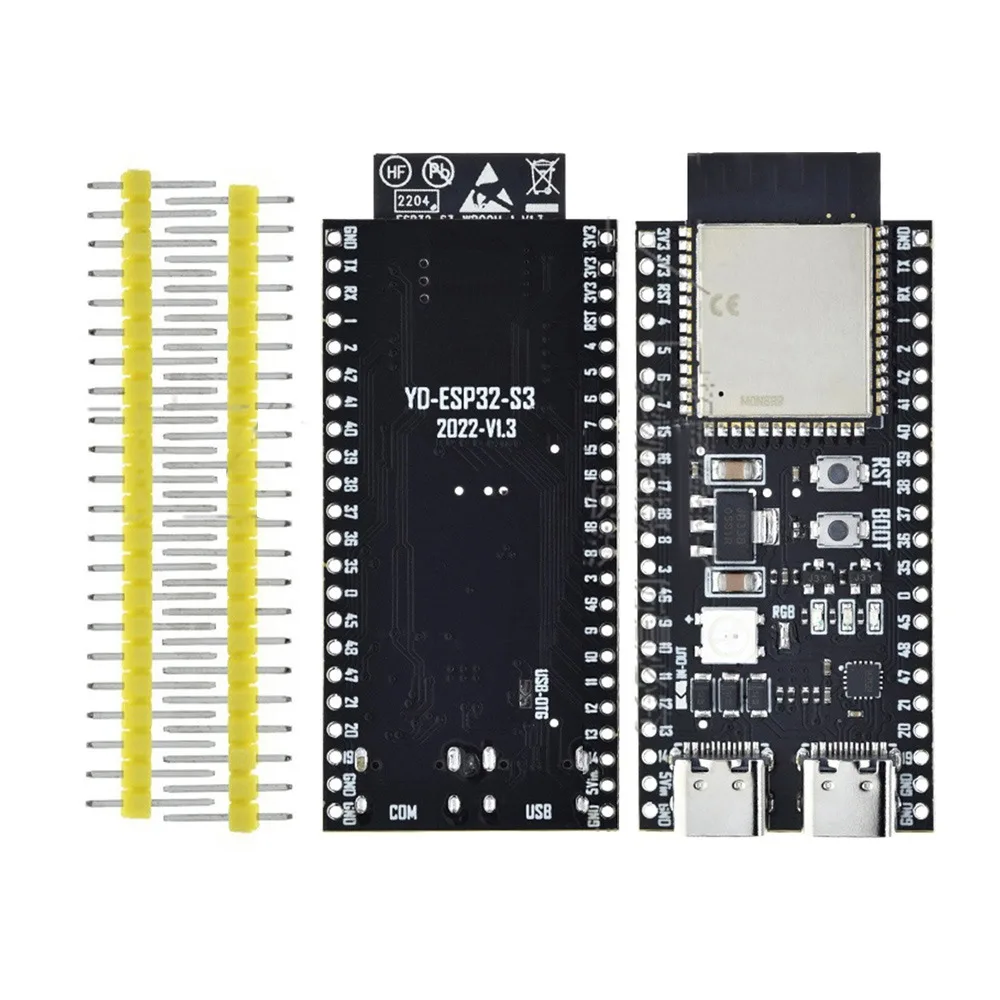 НОВАЯ 4 МБ флэш-памяти ESP32-S3-DevKitC-1, высокопроизводительная макетная плата с низким энергопотреблением, беспроводной модуль ESP32, робототехника
НОВАЯ 4 МБ флэш-памяти ESP32-S3-DevKitC-1, высокопроизводительная макетная плата с низким энергопотреблением, беспроводной модуль ESP32, робототехника