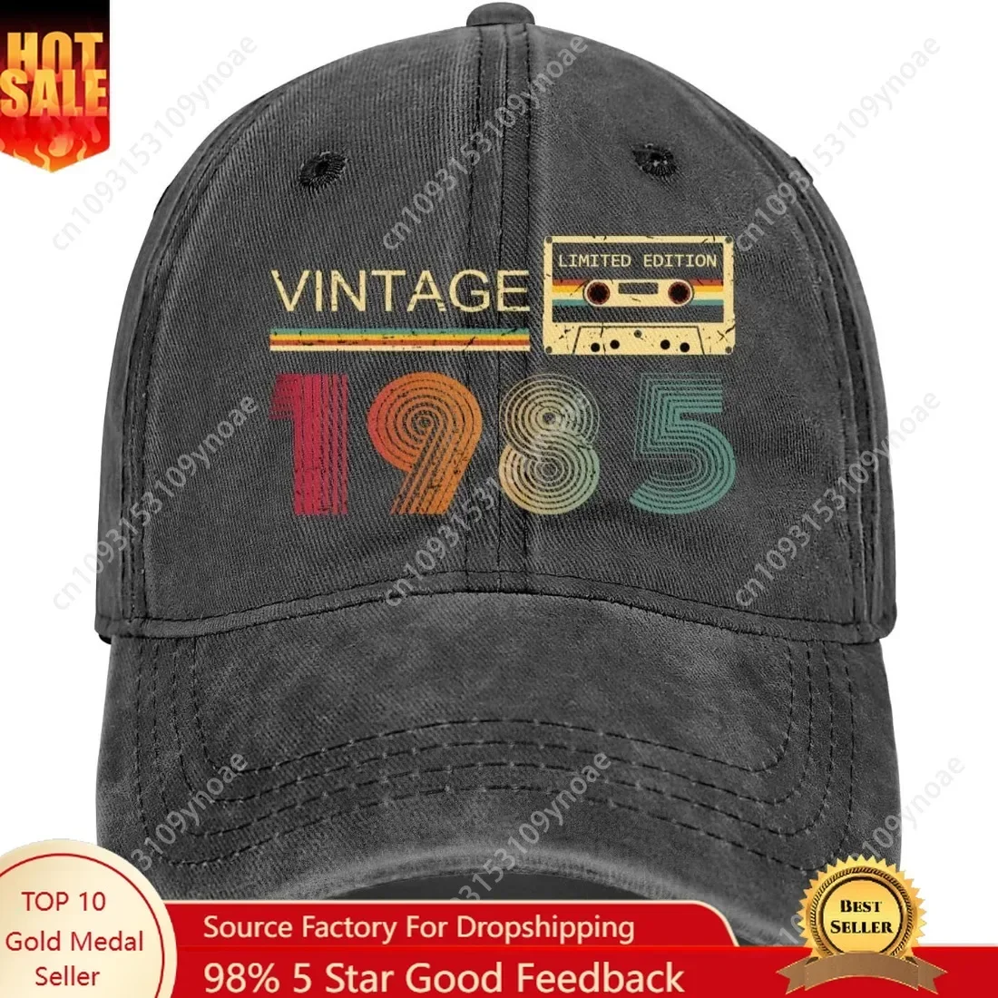 Vintage 1985 Embroidered Baseball Cap Cotton Man Women Trucker Hat Outdoor Activies Dad Snapback Hats Unisex Fit Adjustable
Vintage 1985 Embroidered Baseball Cap Cotton Man Women Trucker Hat Outdoor Activies Dad Snapback Hats Unisex Fit Adjustable