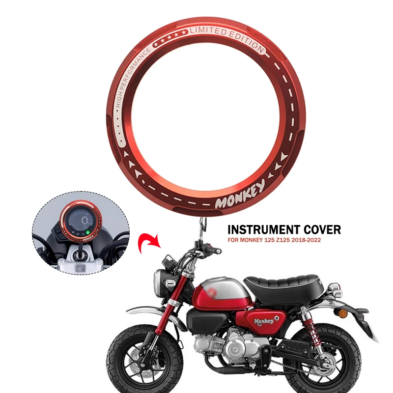 Motorcycle Accessories Speedometer Gauge Aluminum Instrument Meter Ring Cover For Hodna Monkey125 Monkey 125 z125 2018-2021 2022
Motorcycle Accessories Speedometer Gauge Aluminum Instrument Meter Ring Cover For Hodna Monkey125 Monkey 125 z125 2018-2021 2022