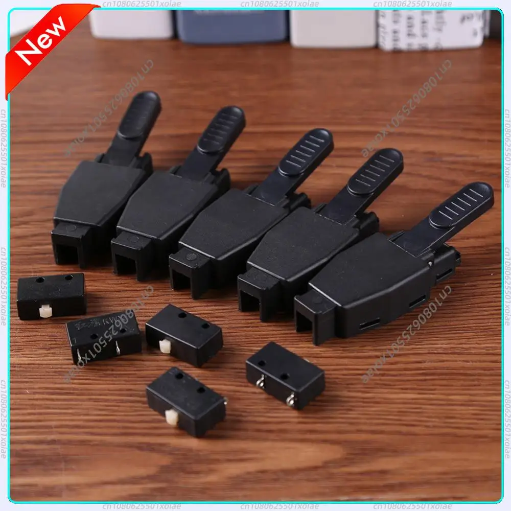 5Set Switch Trigger Micro Switch Metal Plastic Torch Switch Trigger Shell w/Micro Switch for TIG Argon Arc Welding
5Set Switch Trigger Micro Switch Metal Plastic Torch Switch Trigger Shell w/Micro Switch for TIG Argon Arc Welding