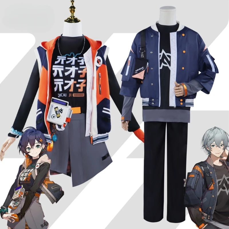 Game Zenless Zone Zero Wise Cosplay Costume Belle Cos Outfits Halloween Carnival Party Jacket Suit Wig Full Set For Men Women
Game Zenless Zone Zero Wise Cosplay Costume Belle Cos Outfits Halloween Carnival Party Jacket Suit Wig Full Set For Men Women