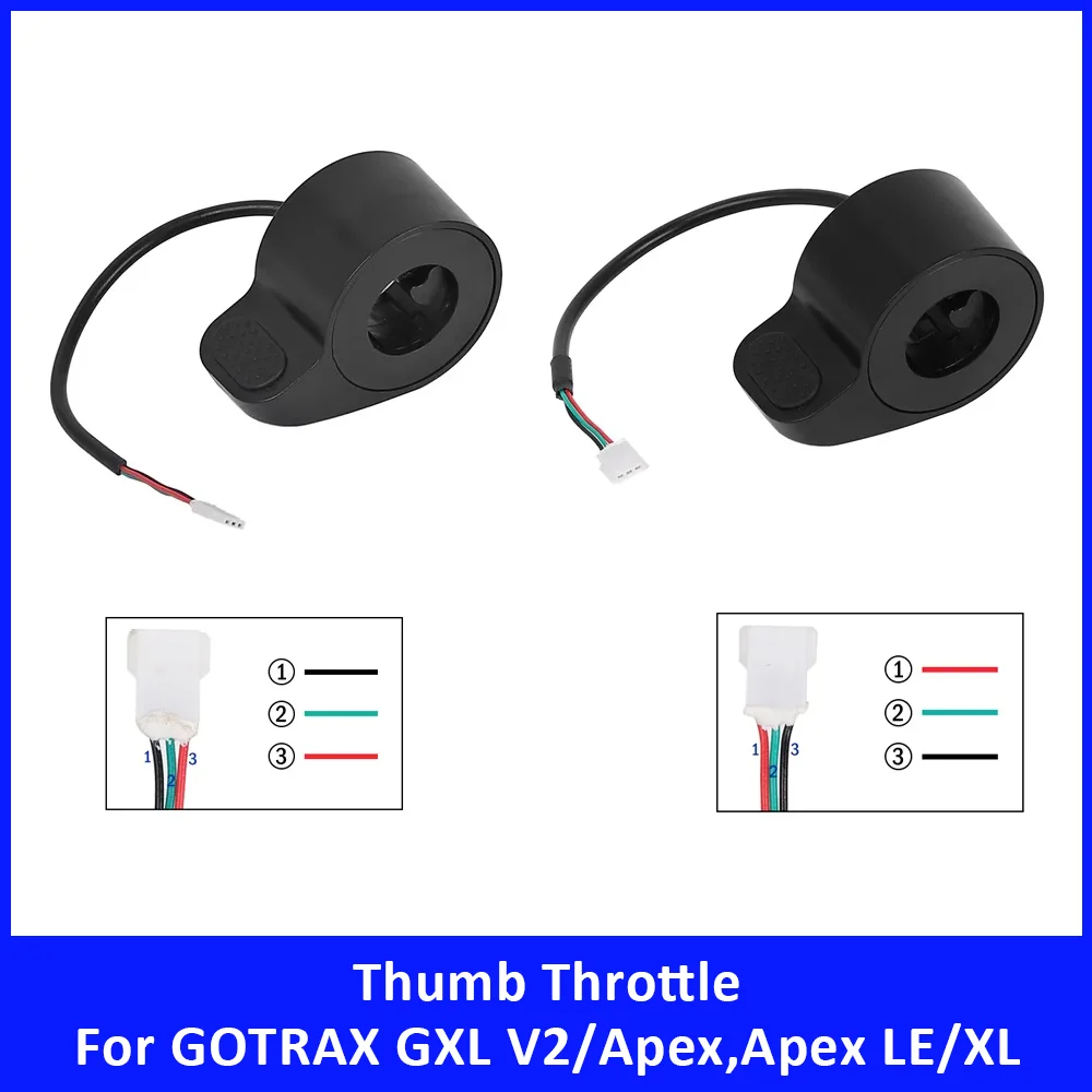 Thumb Throttle for Gotrax GXL V2 Apex/Apex Pro/Apex XL/XR Elite Electric Scooter Accessories Finger Accelerator Replacement Part
Thumb Throttle for Gotrax GXL V2 Apex/Apex Pro/Apex XL/XR Elite Electric Scooter Accessories Finger Accelerator Replacement Part