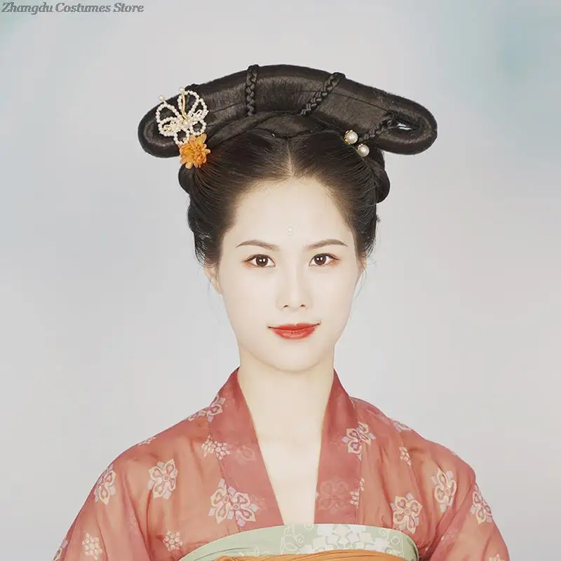 Synthetic Chinese Traditional Hanfu Wig Hair Bun Retro Black Chignon Fake Ancient Chinese Hair Bun Princess Cosplay
Synthetic Chinese Traditional Hanfu Wig Hair Bun Retro Black Chignon Fake Ancient Chinese Hair Bun Princess Cosplay