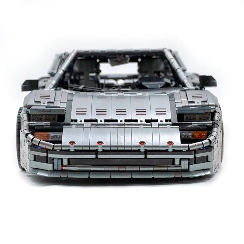 Custom MOC-140269 Technical Metallic Super Sports Vehicle 42143 1:8 Building Block Brick Puzzle DIY Toy Birthday Gifts Adult Boy
Custom MOC-140269 Technical Metallic Super Sports Vehicle 42143 1:8 Building Block Brick Puzzle DIY Toy Birthday Gifts Adult Boy